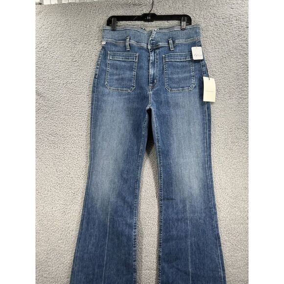 Citizens Of Humanity Gabriella Flare Highrise Jeans in Hightime - Picture 4 of 12